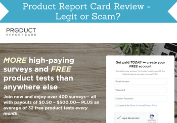 Product Report Card Overview