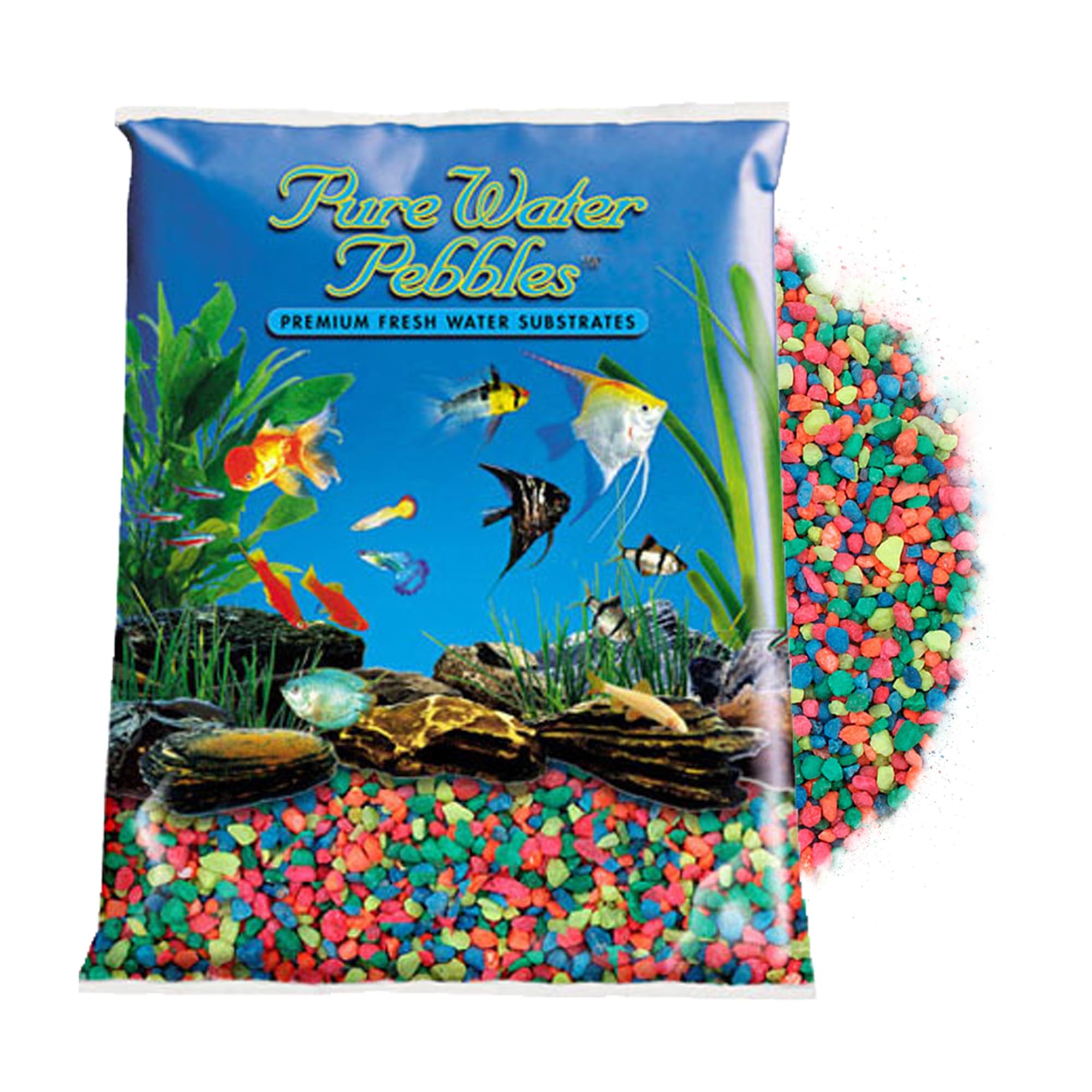 Colorful Fish Tank Gravel